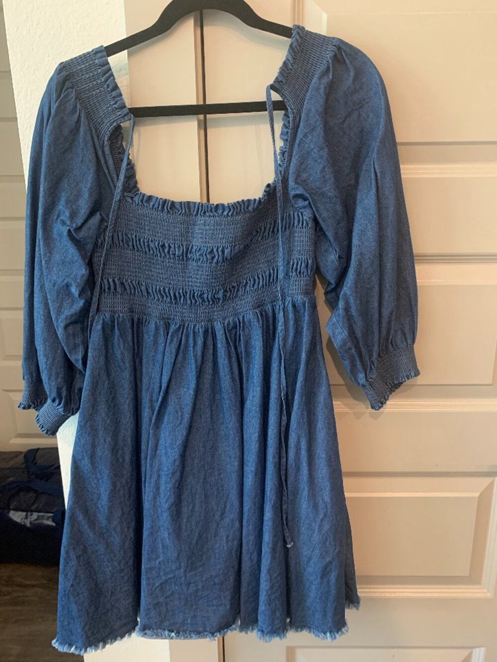 Denim Midi Dress